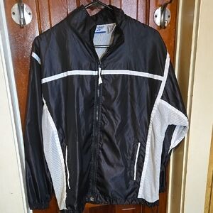 Reebok Vntg Black and White Men's Jacket